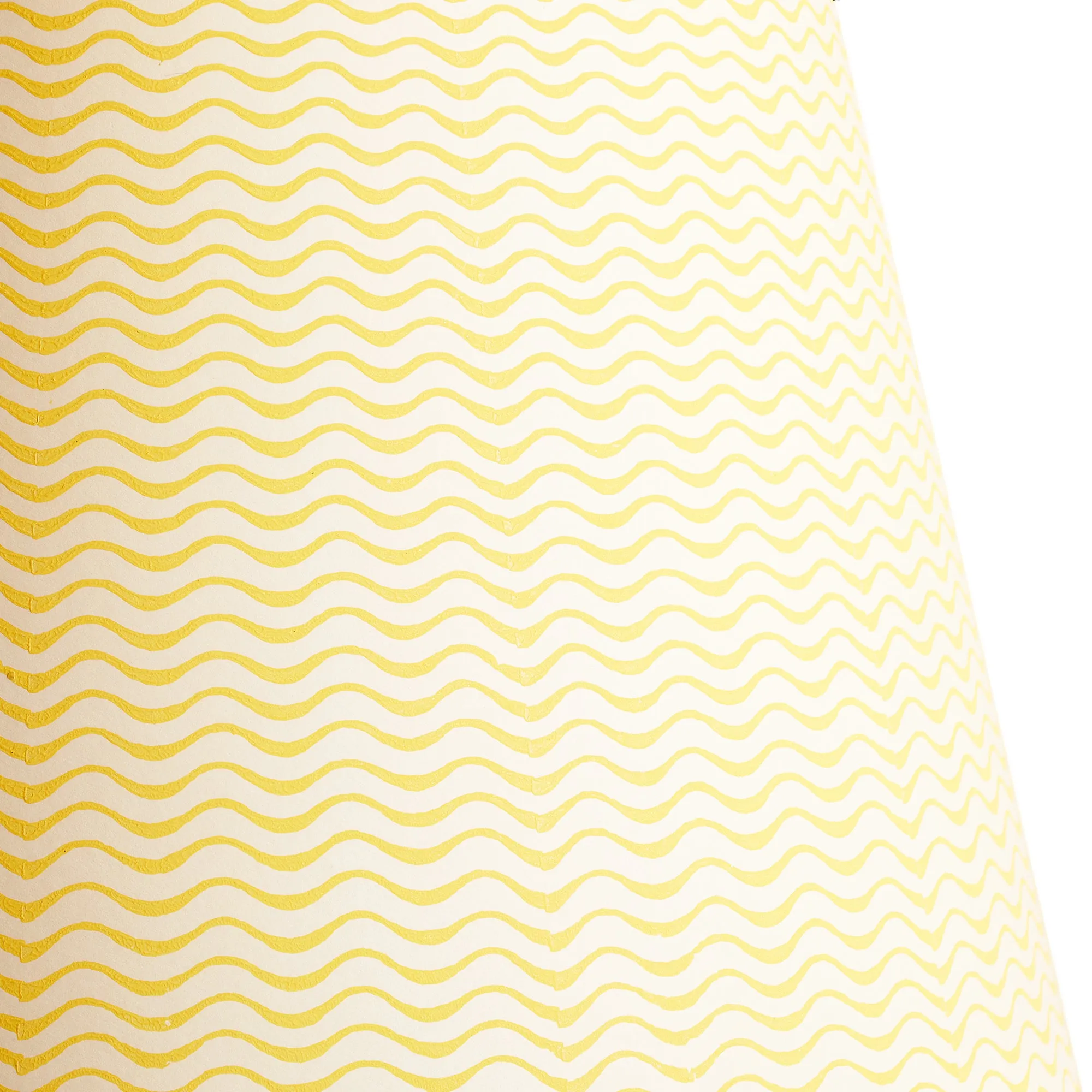 16cm empire shade in sunshine ripples hand painted card