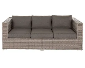 3 Seat Rattan Garden Sofa