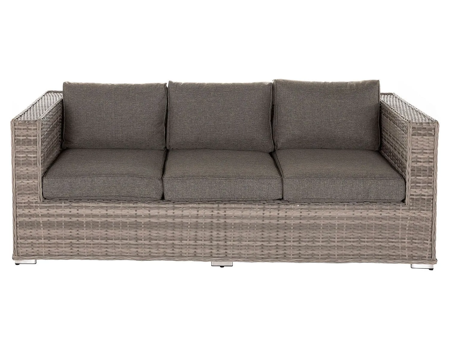 3 Seat Rattan Garden Sofa