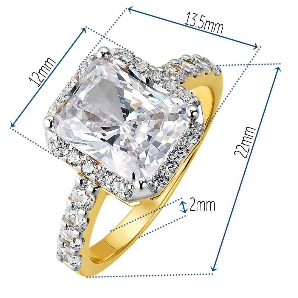 5.8 ct. t.w. Champagne Ring