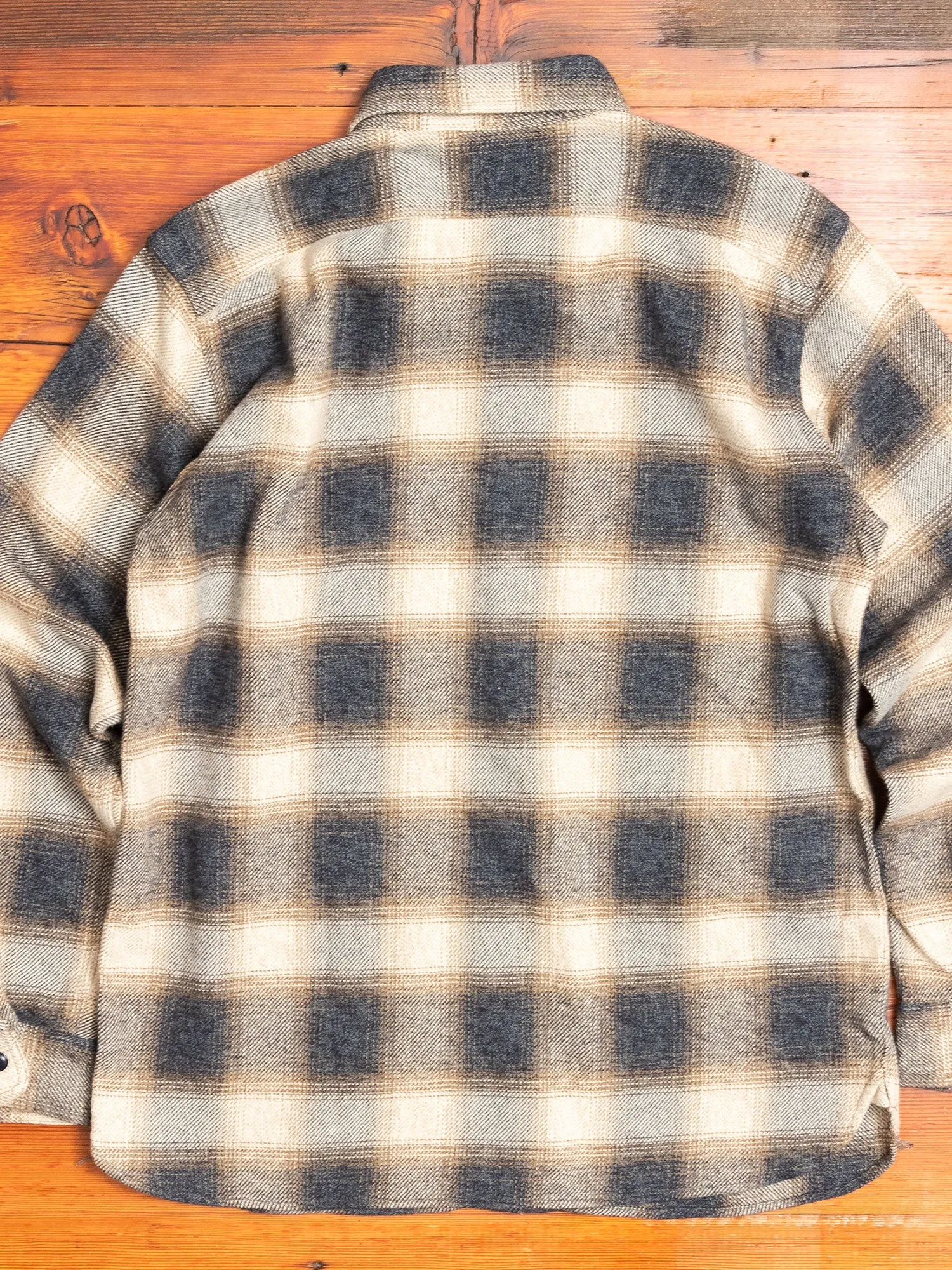 750WS Heavy Flannel Shirt in Beige