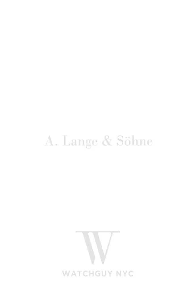 A. Lange & Sohne Lange 1 Daymatic 320.032 Watch