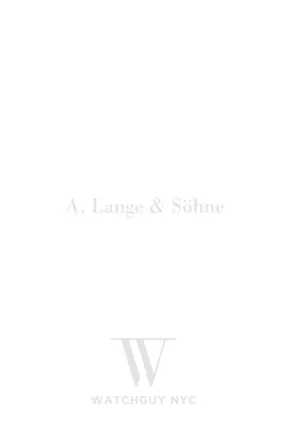 A. Lange & Sohne Lange 1 Daymatic 320.032 Watch