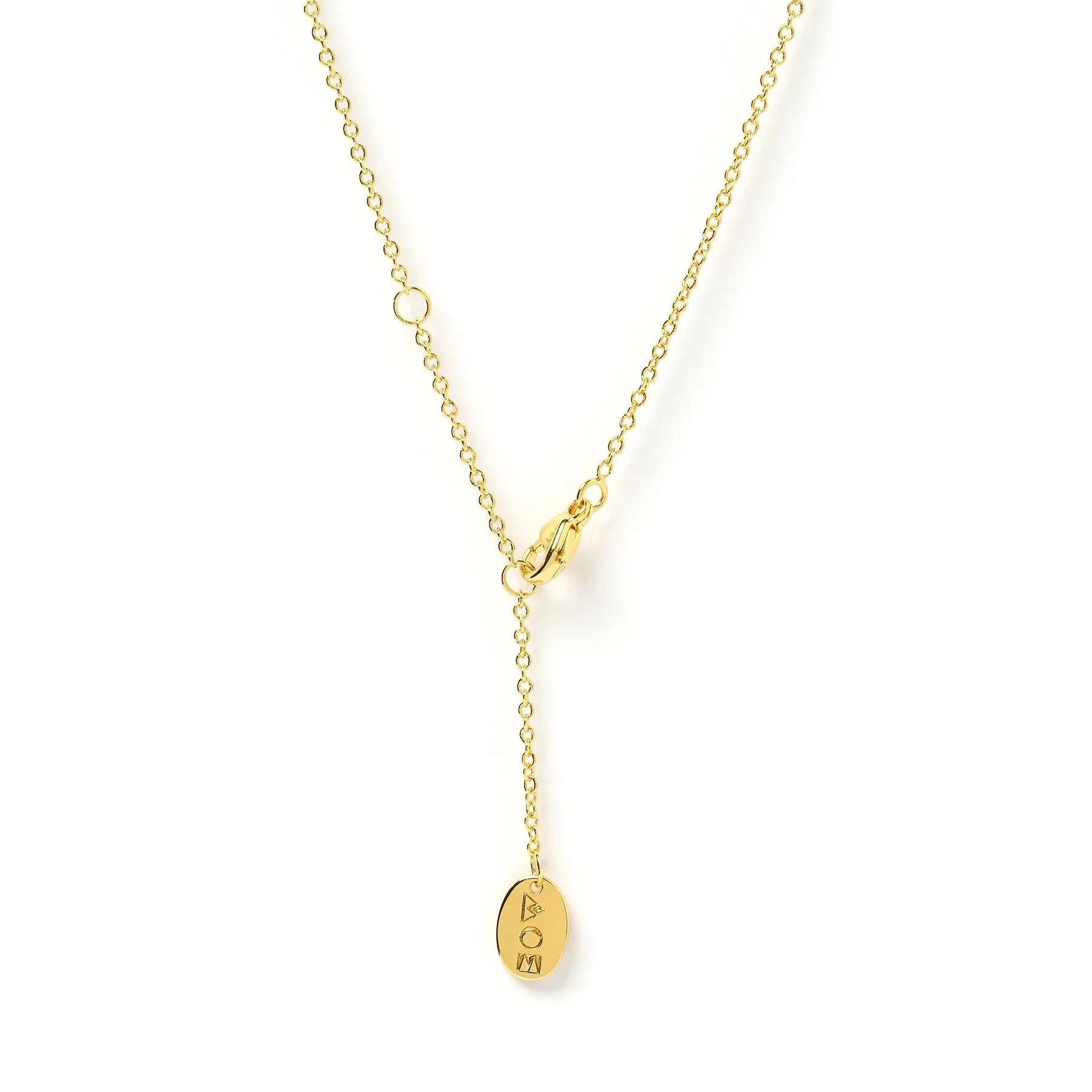 Akira Pearl 'O' Charm Necklace