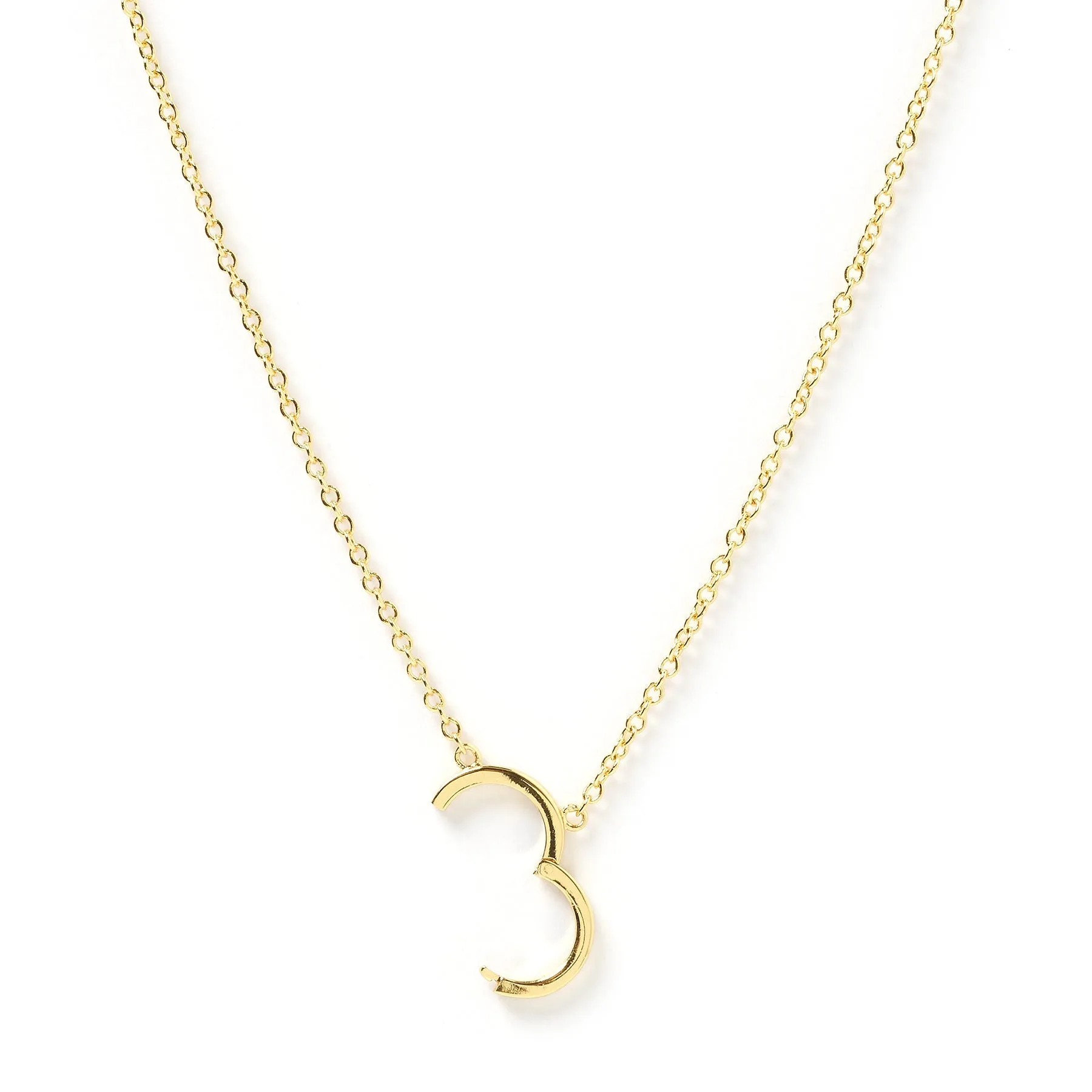 Akira Pearl 'O' Charm Necklace