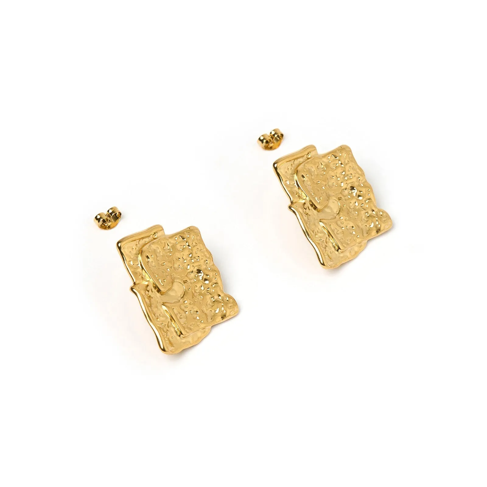 Alba Gold Earrings