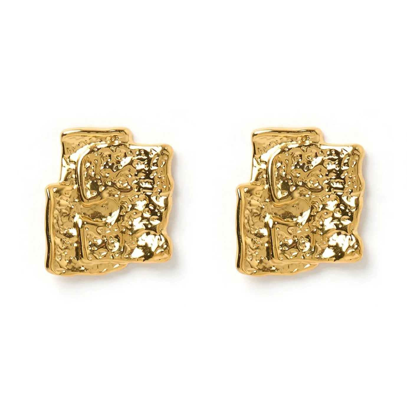 Alba Gold Earrings