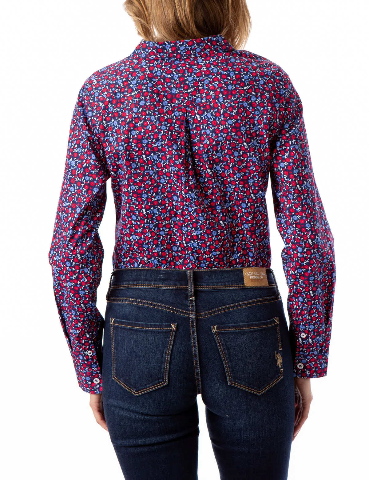 ALL OVER FLORAL PRINT POPLIN SHIRT