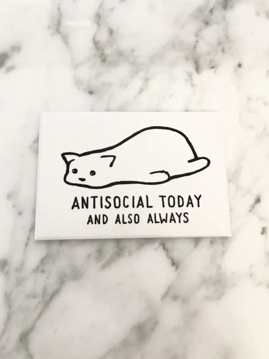 Antisocial Kitty Magnets