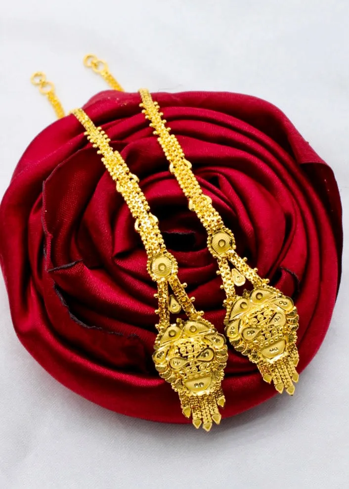 APPEALING GOLD PLATED EARRINGS