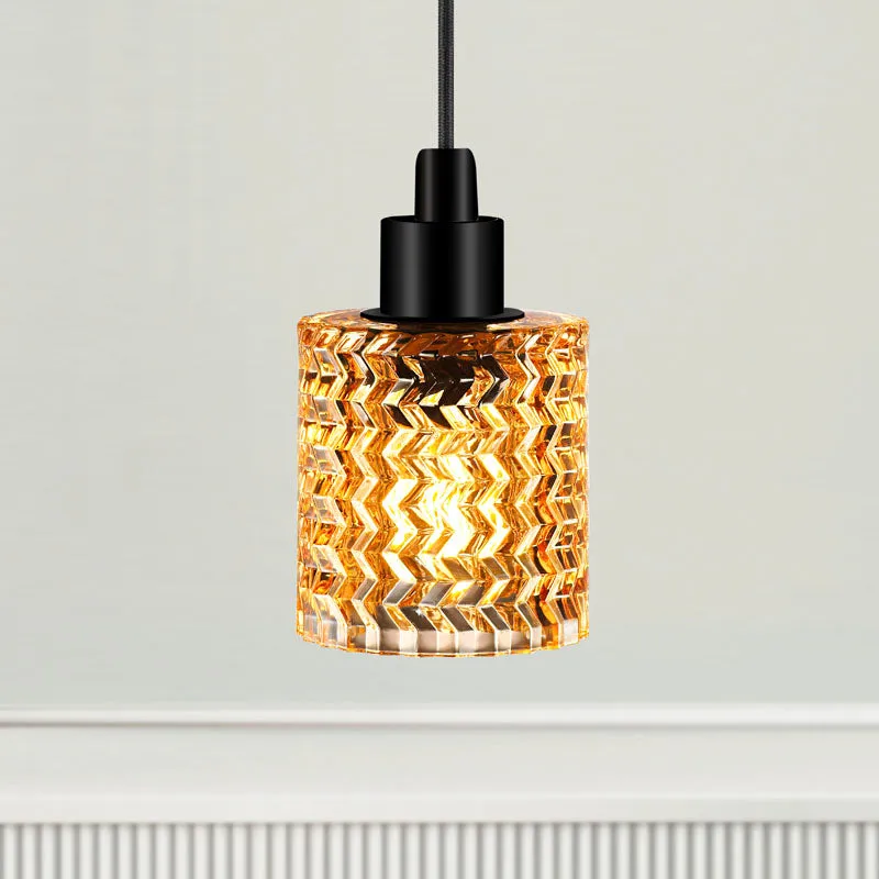 Art Deco Glass Pendant Light