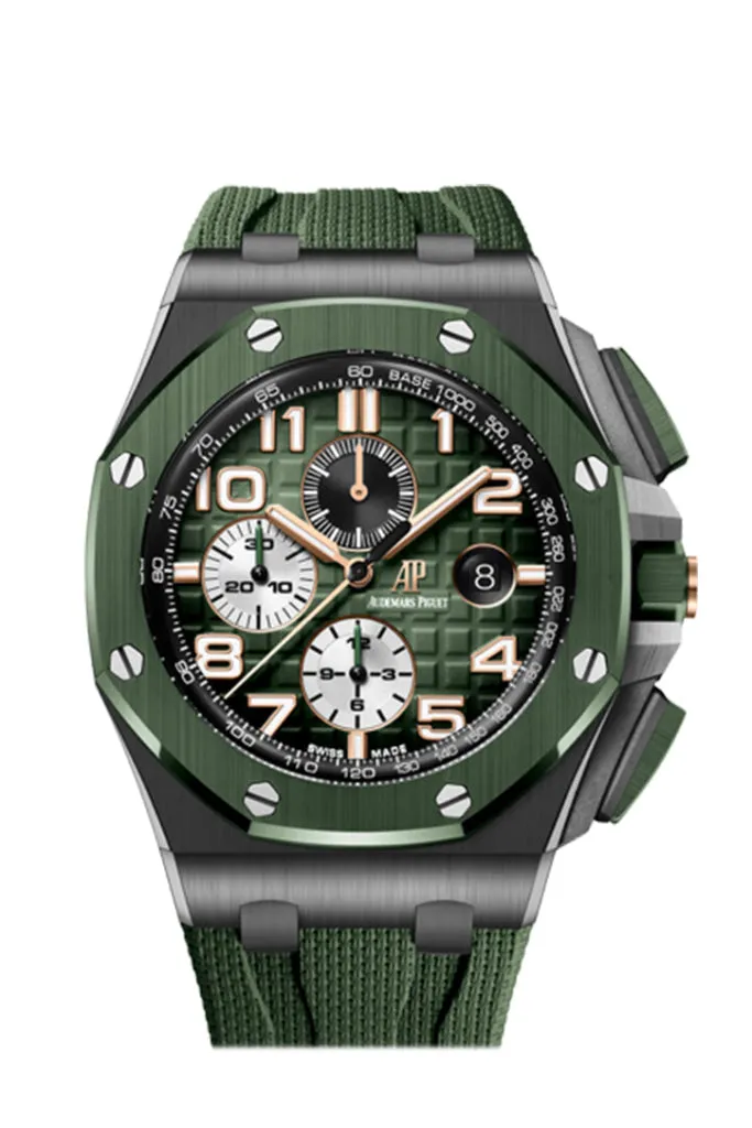 Audemars Piguet Royal Oak Offshore 44 Green Ceramic Novelty 26405CE.OO.A056CA.01