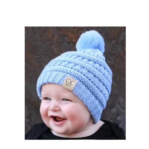 Baby-847 Pale Blue Beanie