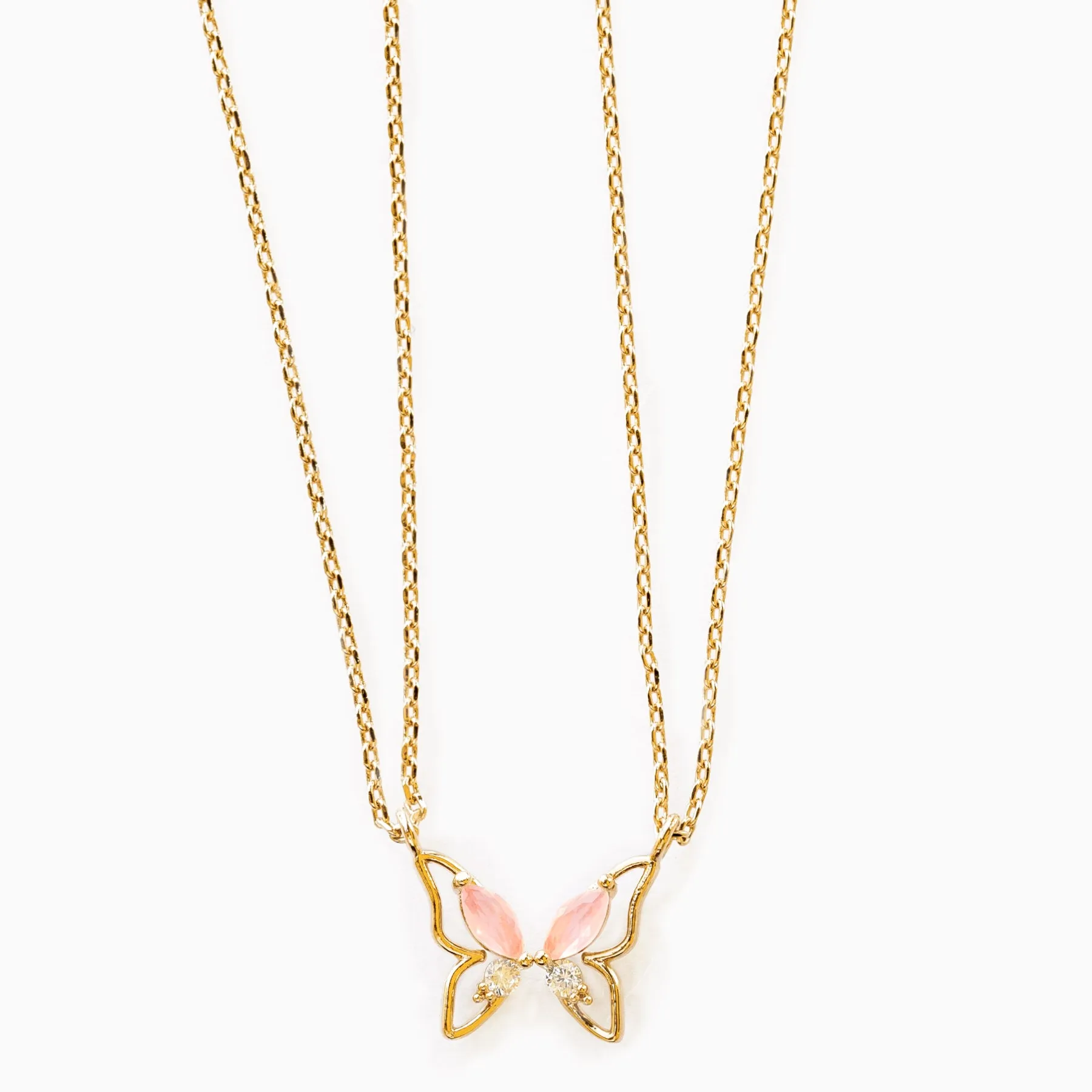 Butterfly Besties Necklace Set