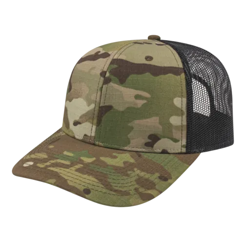 Cap America Custom Embroidered Hat with Logo - MultiCam® Mesh Back Cap i2021