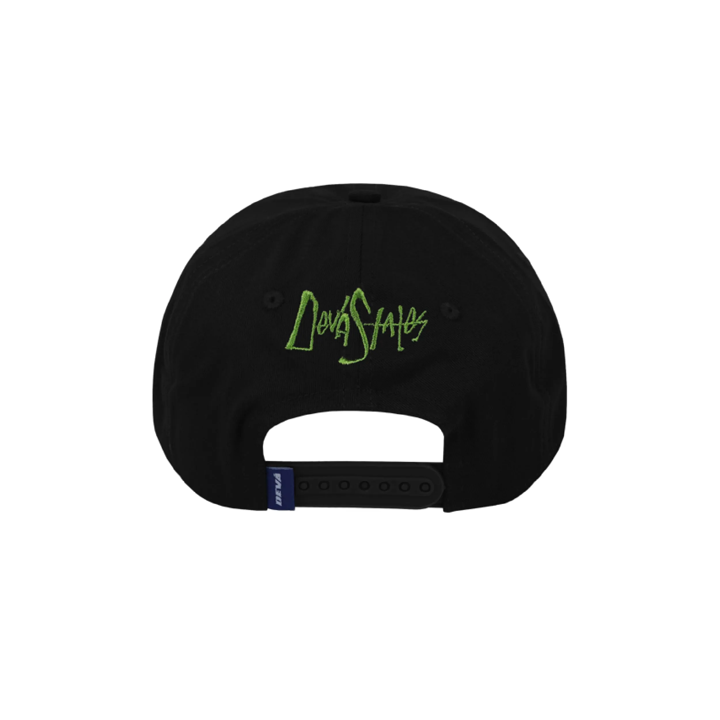 Chain Snapback Cap - Black