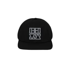 Chain Snapback Cap - Black