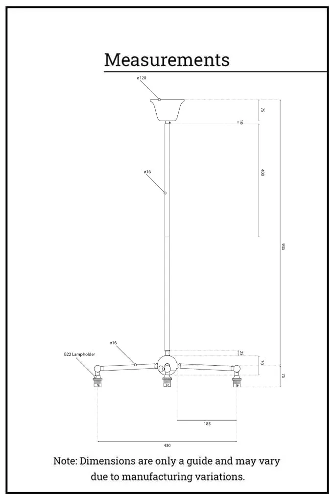 Charmont Glass Chandelier