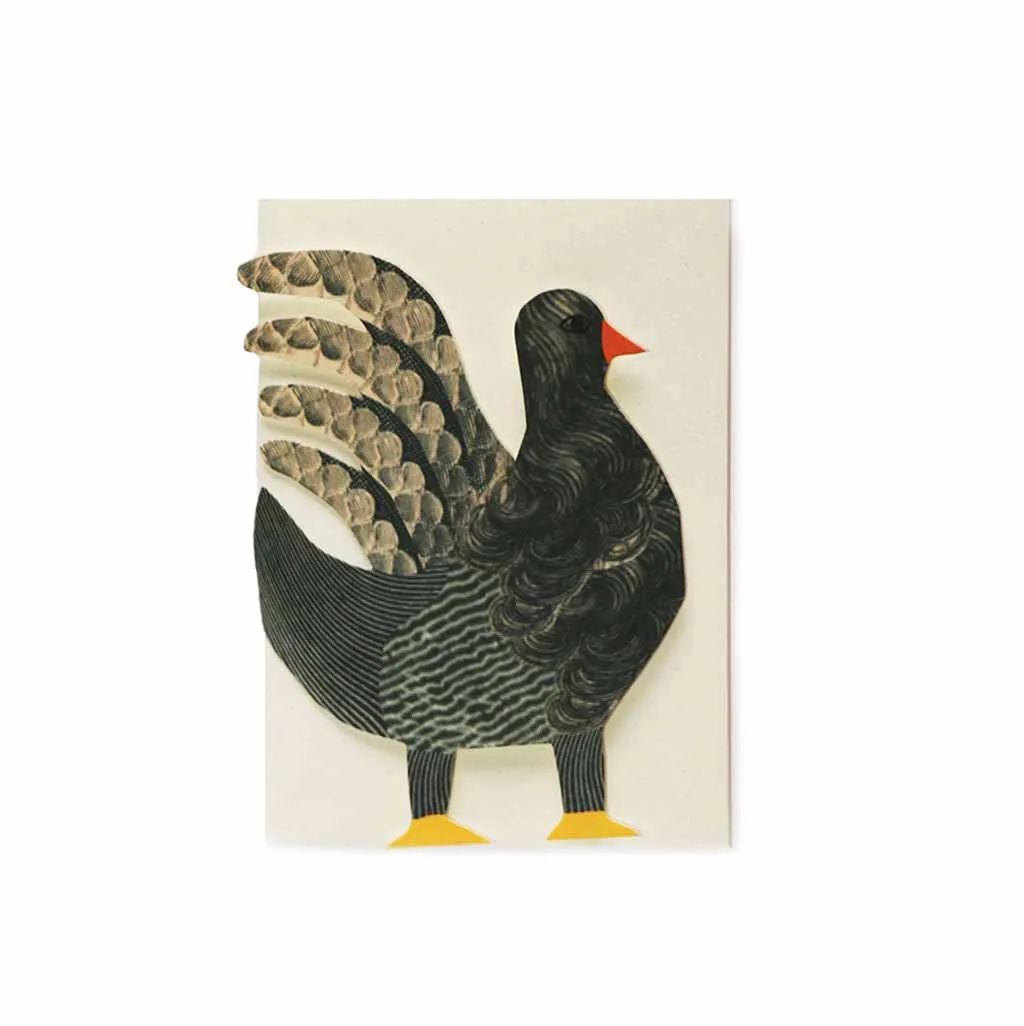 Chickens Concertina Card