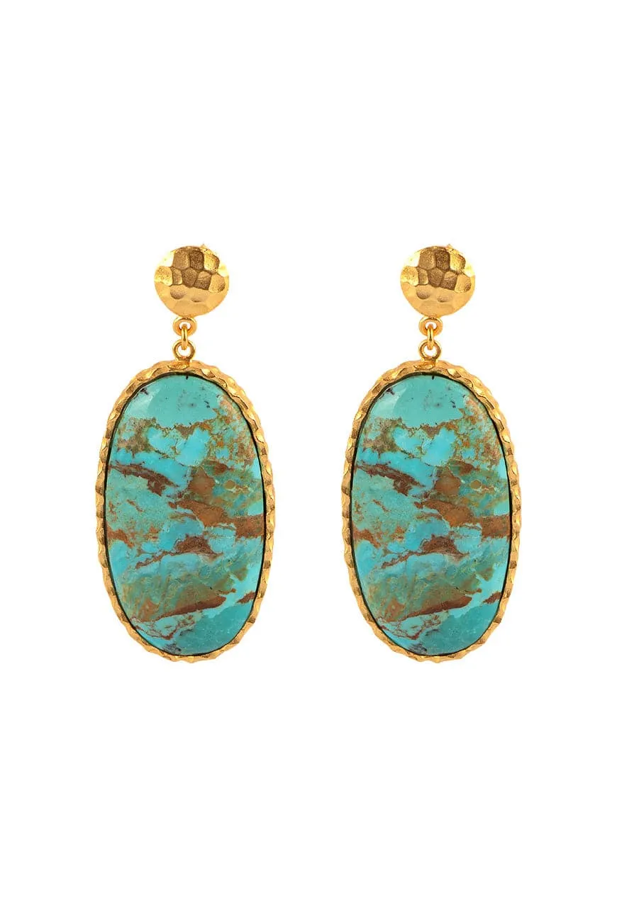 Christina Greene Large Drop Earrings