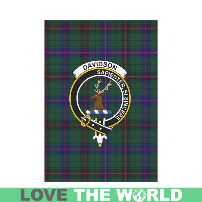 Davidson Tartan Flag Clan Badge K7