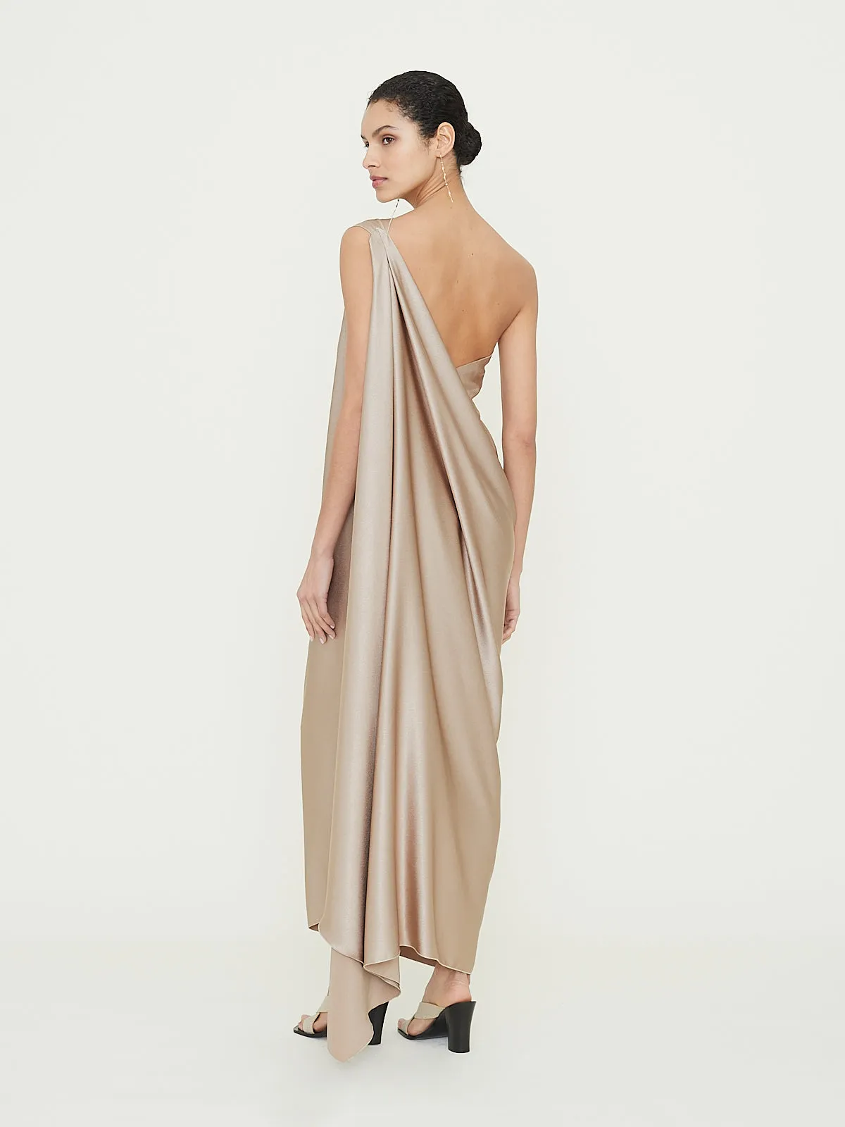 Dea Dress in Beige