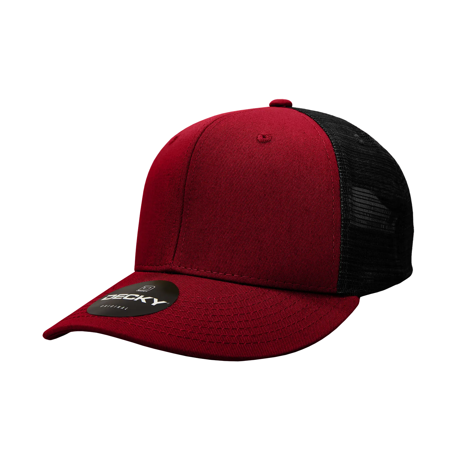 Decky 4006 - 6-Panel Mid Pro Trucker Cap - Classic Trucker Hat, Snapback