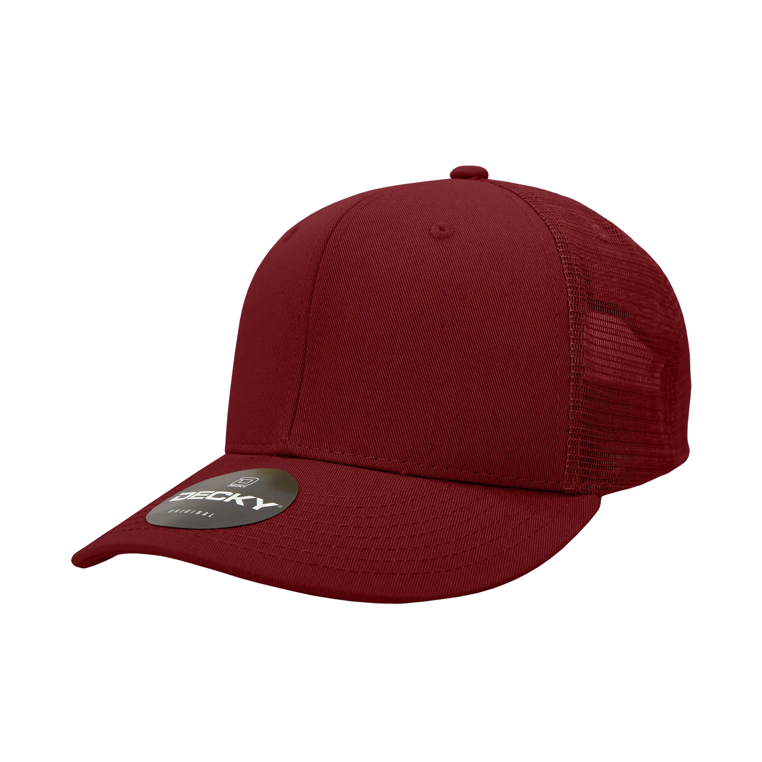 Decky 4006 - 6-Panel Mid Pro Trucker Cap - Classic Trucker Hat, Snapback