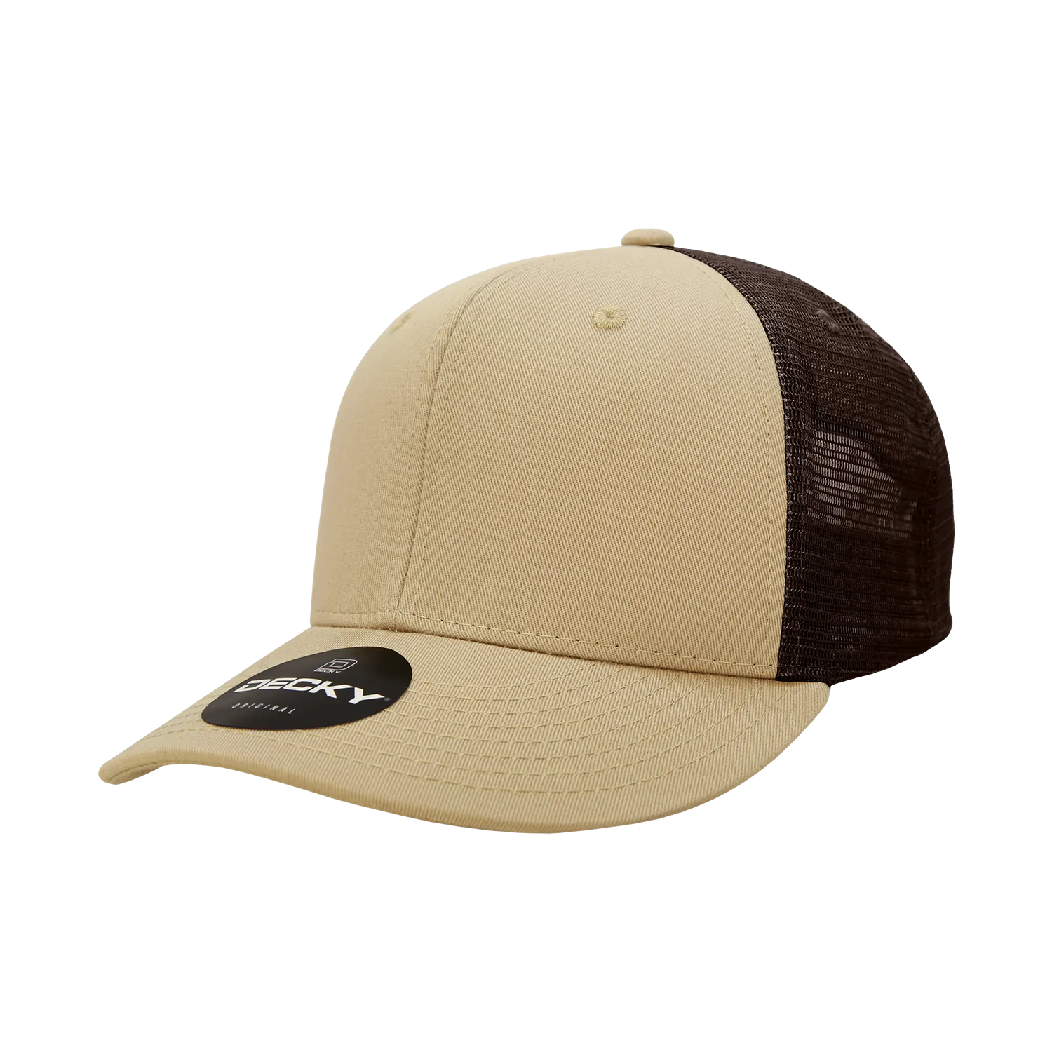 Decky 4006 - 6-Panel Mid Pro Trucker Cap - Classic Trucker Hat, Snapback