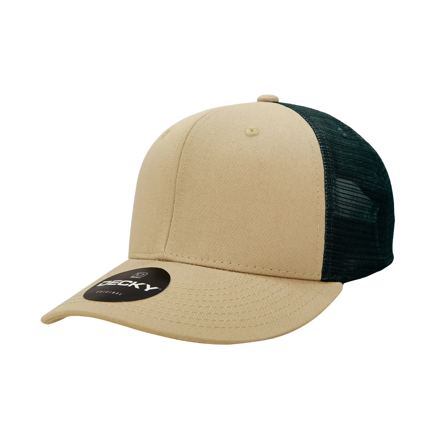 Decky 4006 - 6-Panel Mid Pro Trucker Cap - Classic Trucker Hat, Snapback