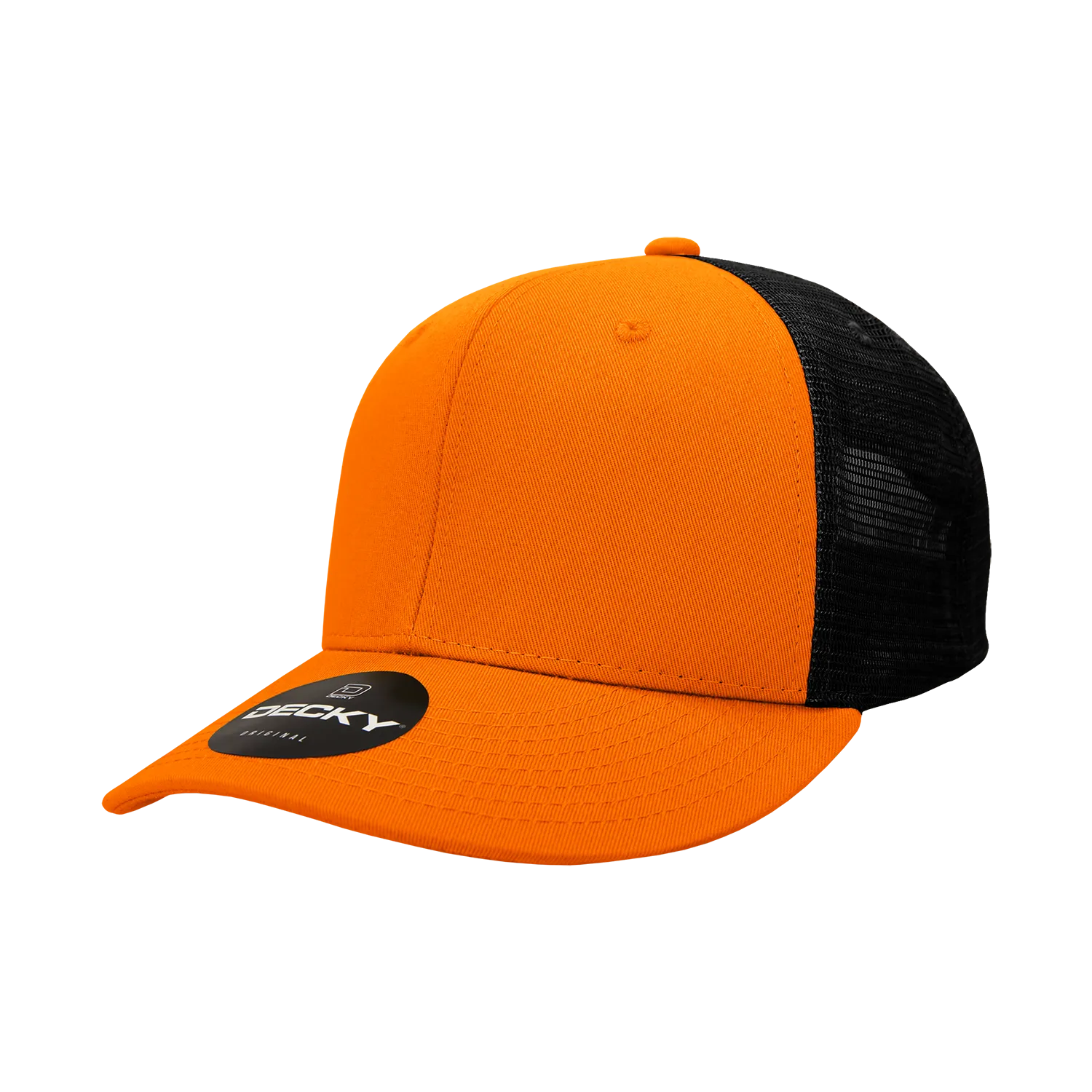 Decky 4006 - 6-Panel Mid Pro Trucker Cap - Classic Trucker Hat, Snapback