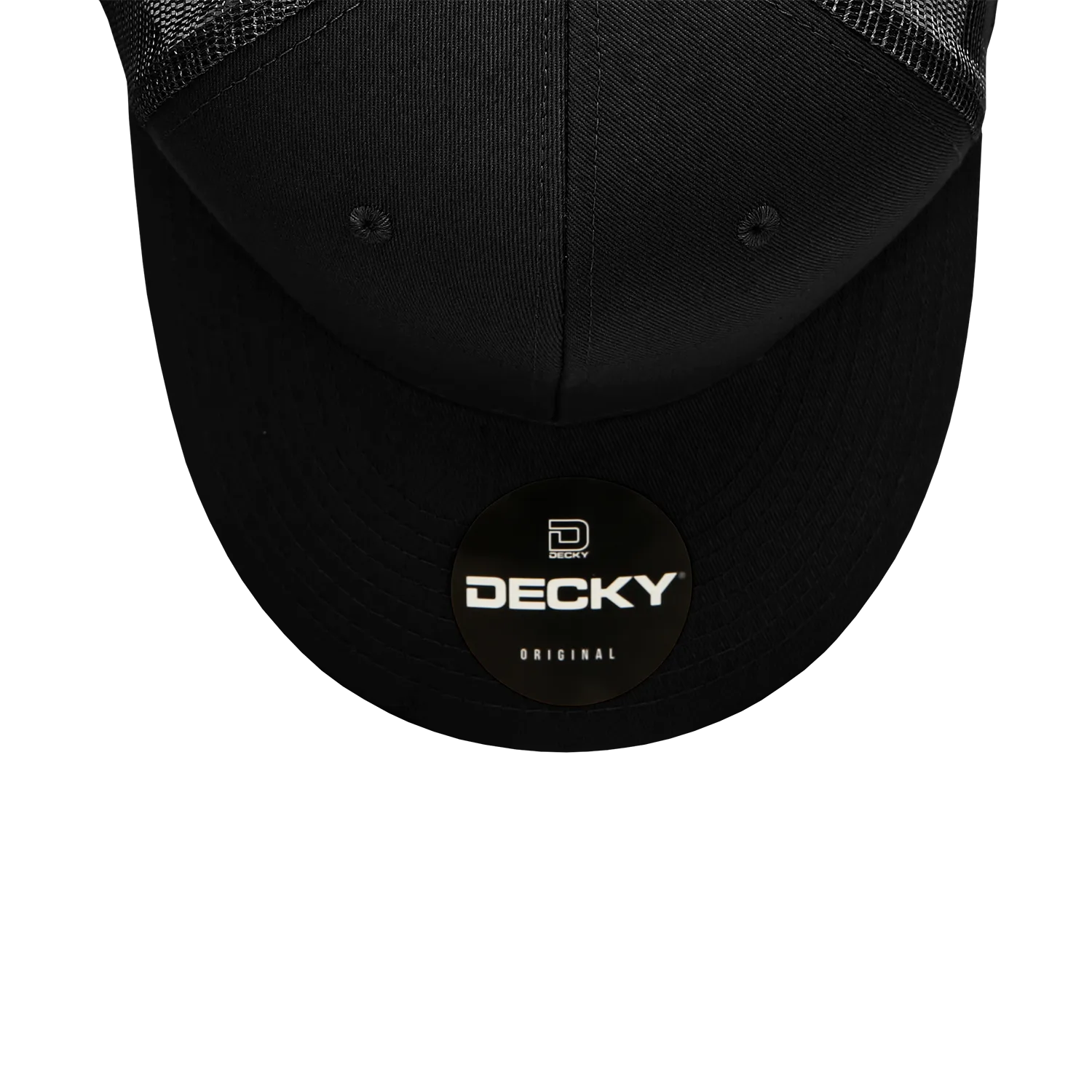 Decky 4006 - 6-Panel Mid Pro Trucker Cap - Classic Trucker Hat, Snapback