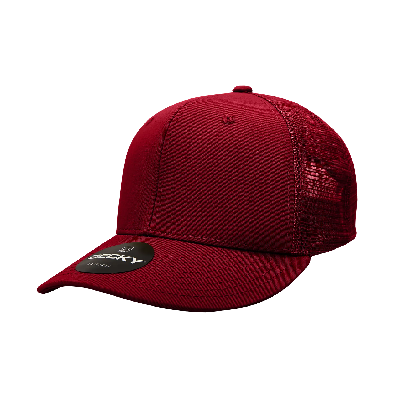 Decky 4006 - 6-Panel Mid Pro Trucker Cap - Classic Trucker Hat, Snapback