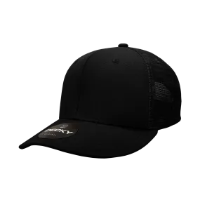 Decky 4006 - 6-Panel Mid Pro Trucker Cap - Classic Trucker Hat, Snapback