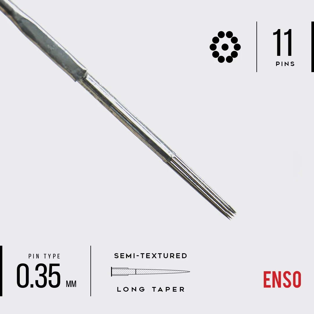 Enso Standard 1 Straight Liner Needles 0.35mm