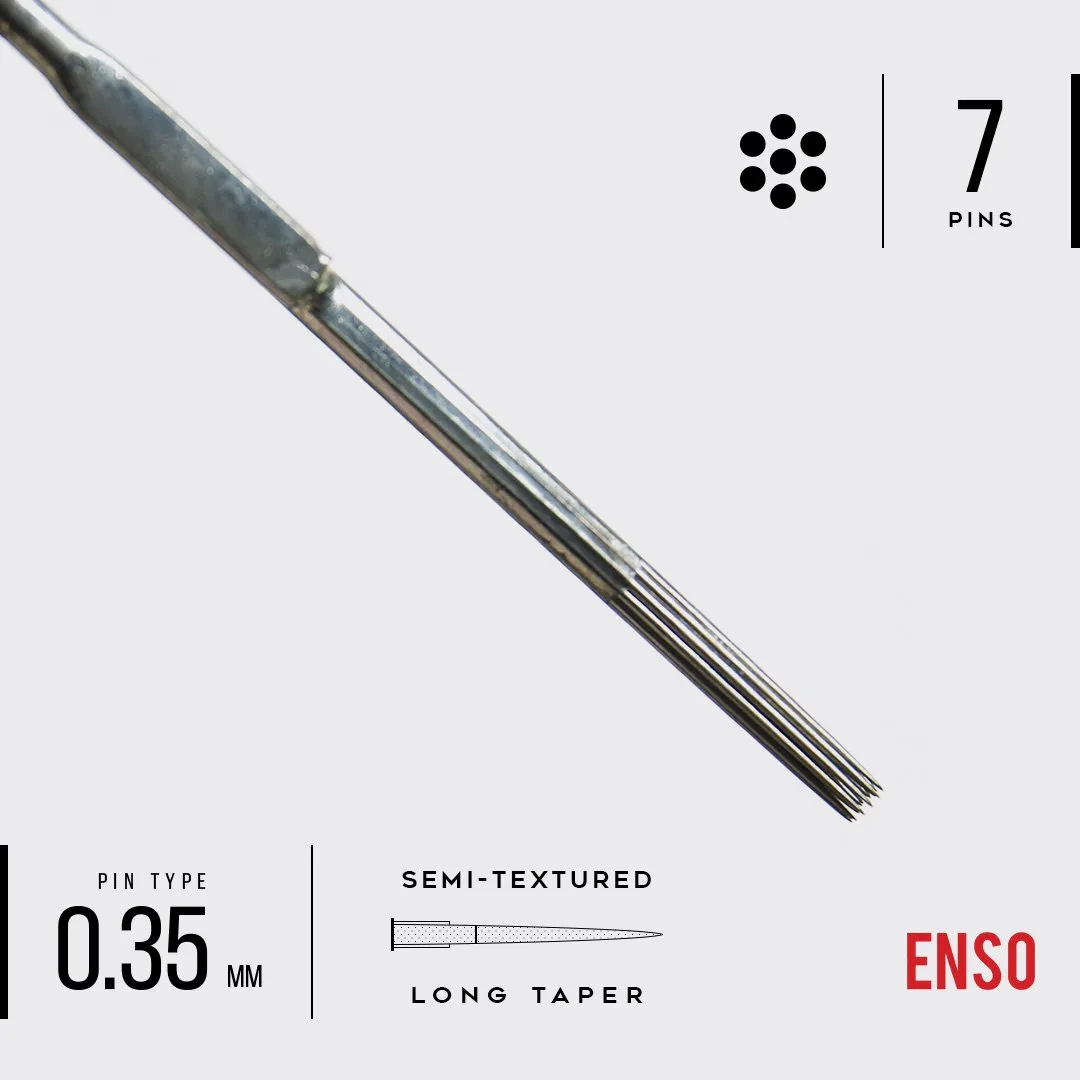 Enso Standard 1 Straight Liner Needles 0.35mm