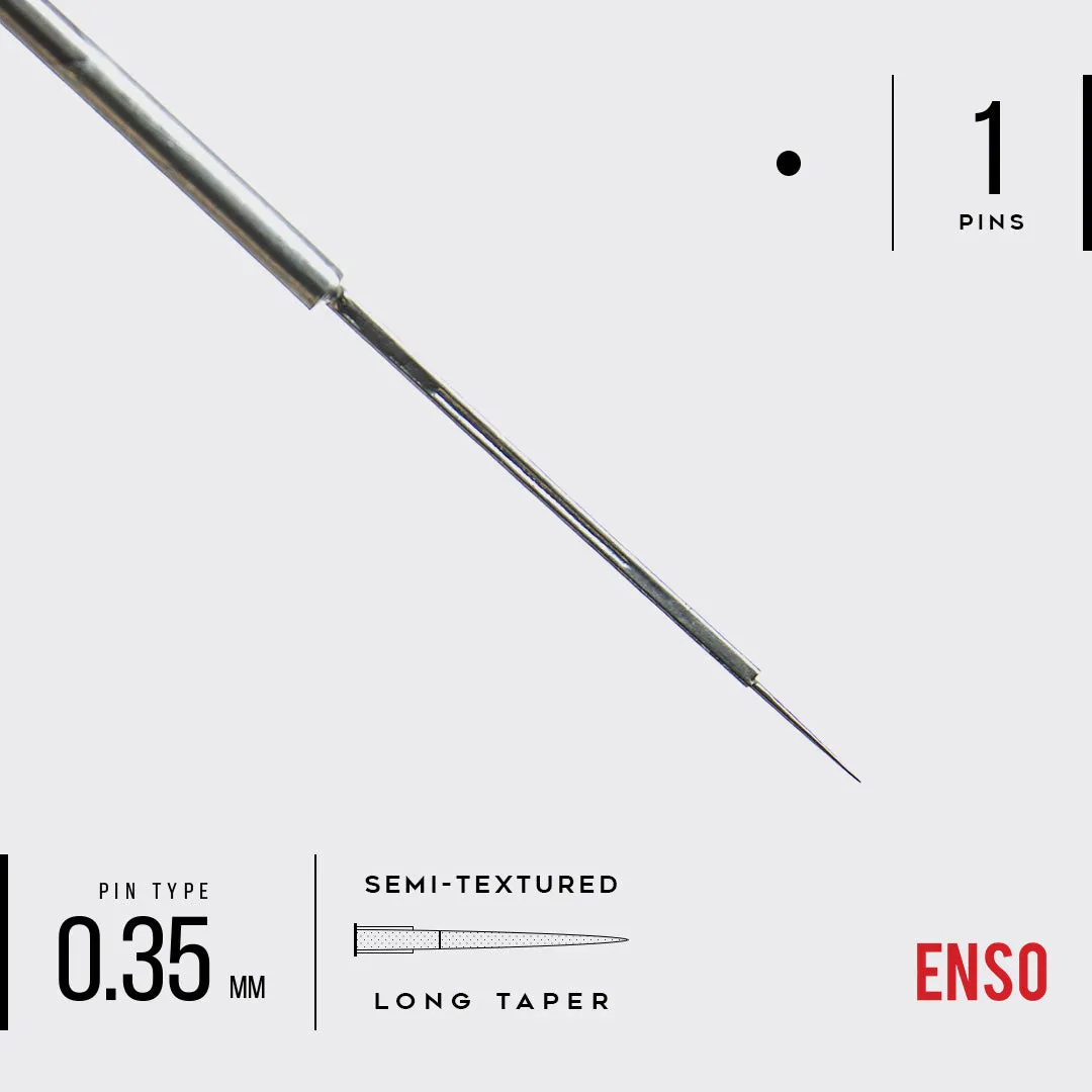 Enso Standard 1 Straight Liner Needles 0.35mm