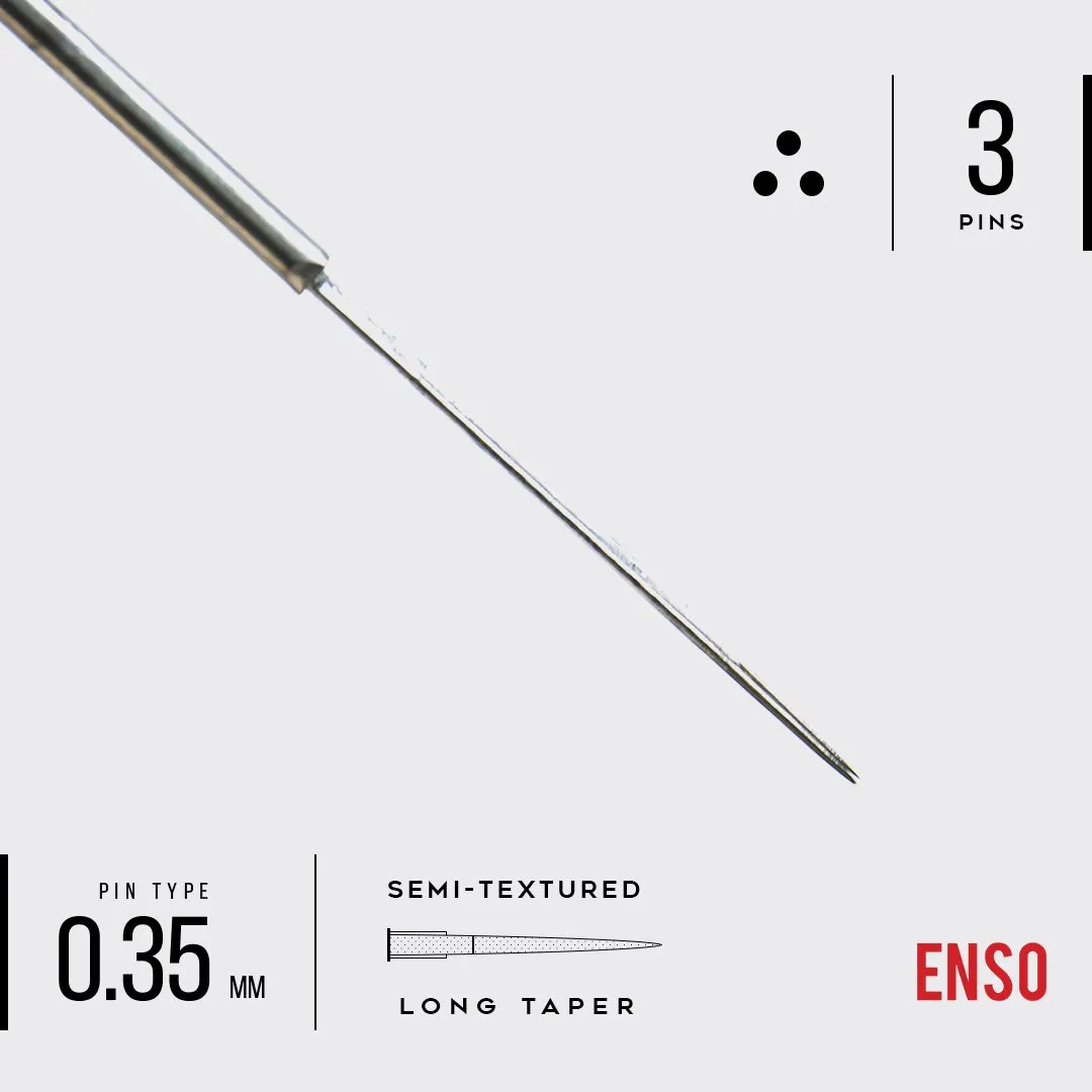 Enso Standard 1 Straight Liner Needles 0.35mm