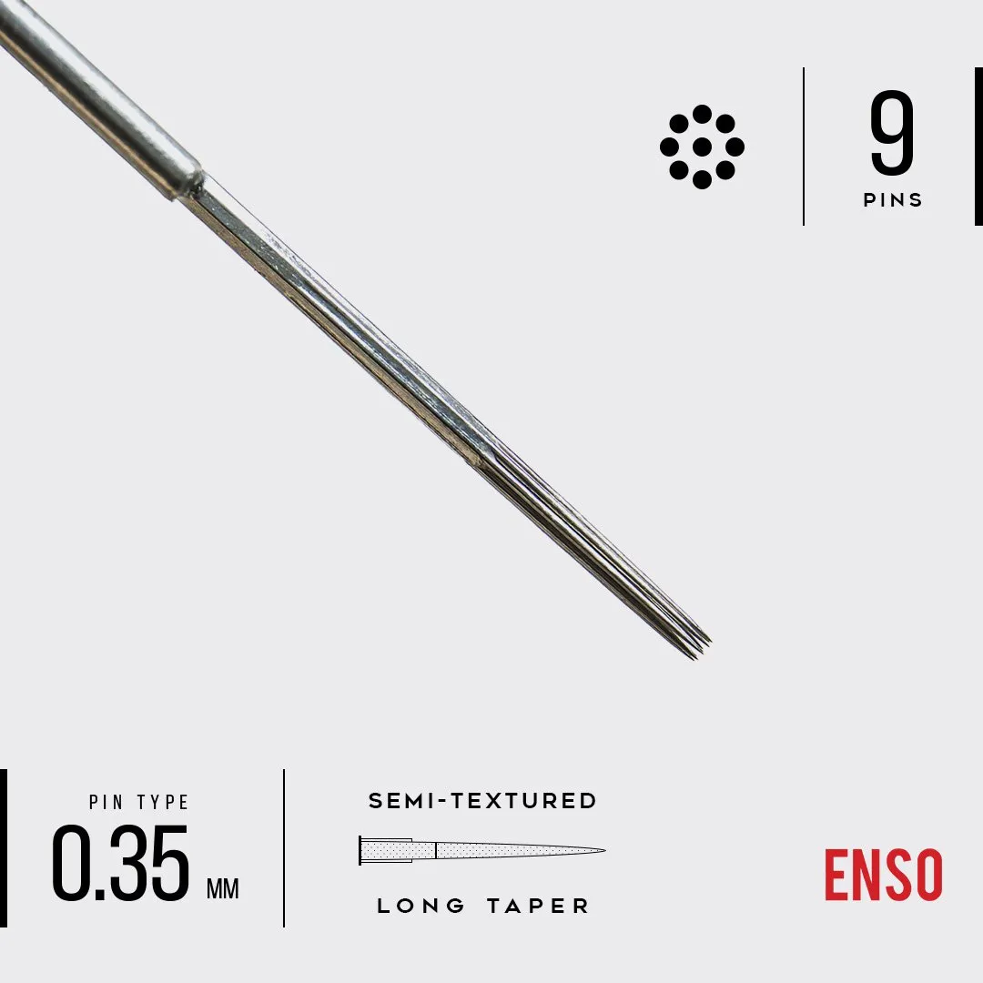 Enso Standard 1 Straight Liner Needles 0.35mm