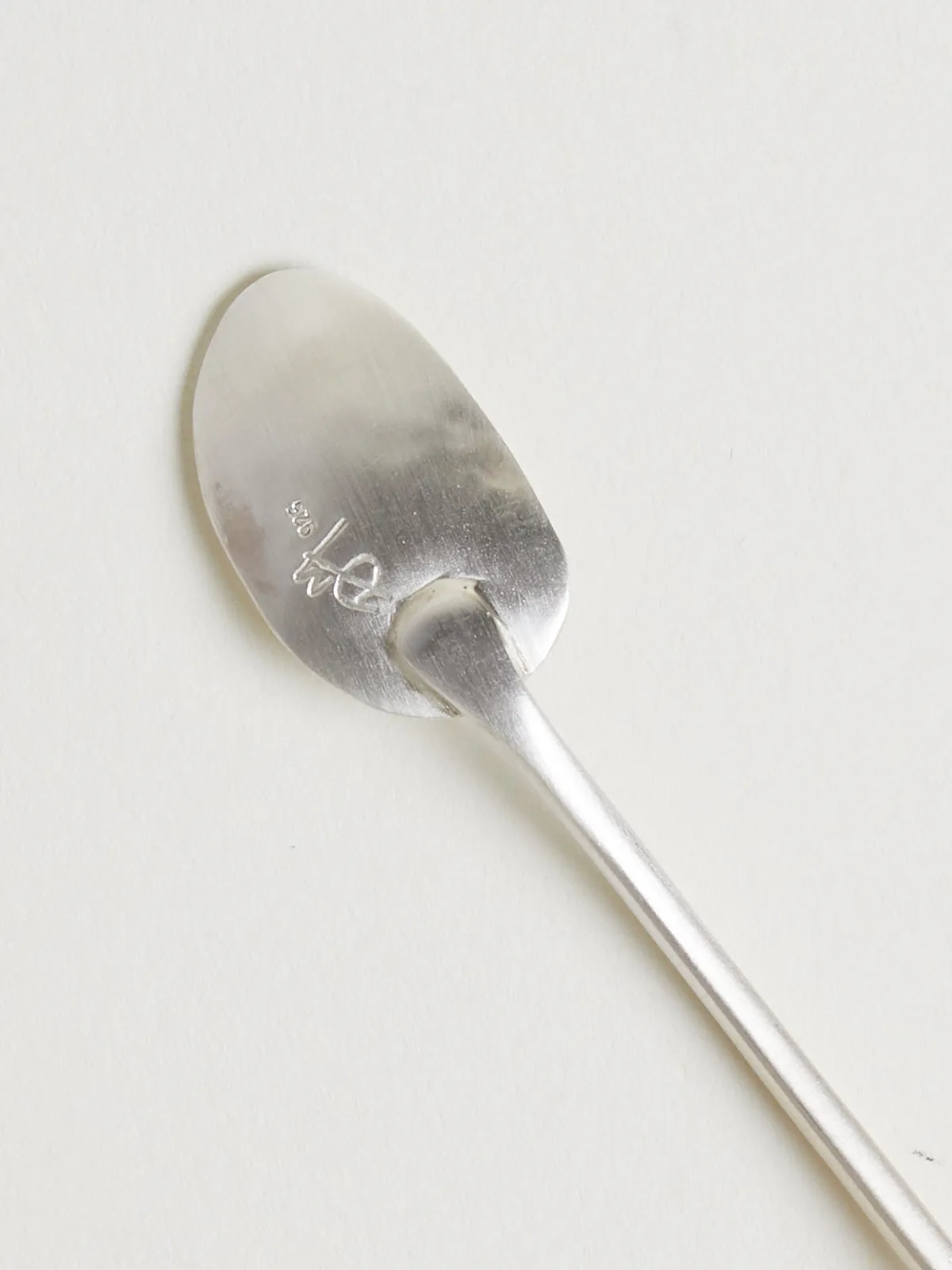 Espresso Silver Pebbled Spoon 4