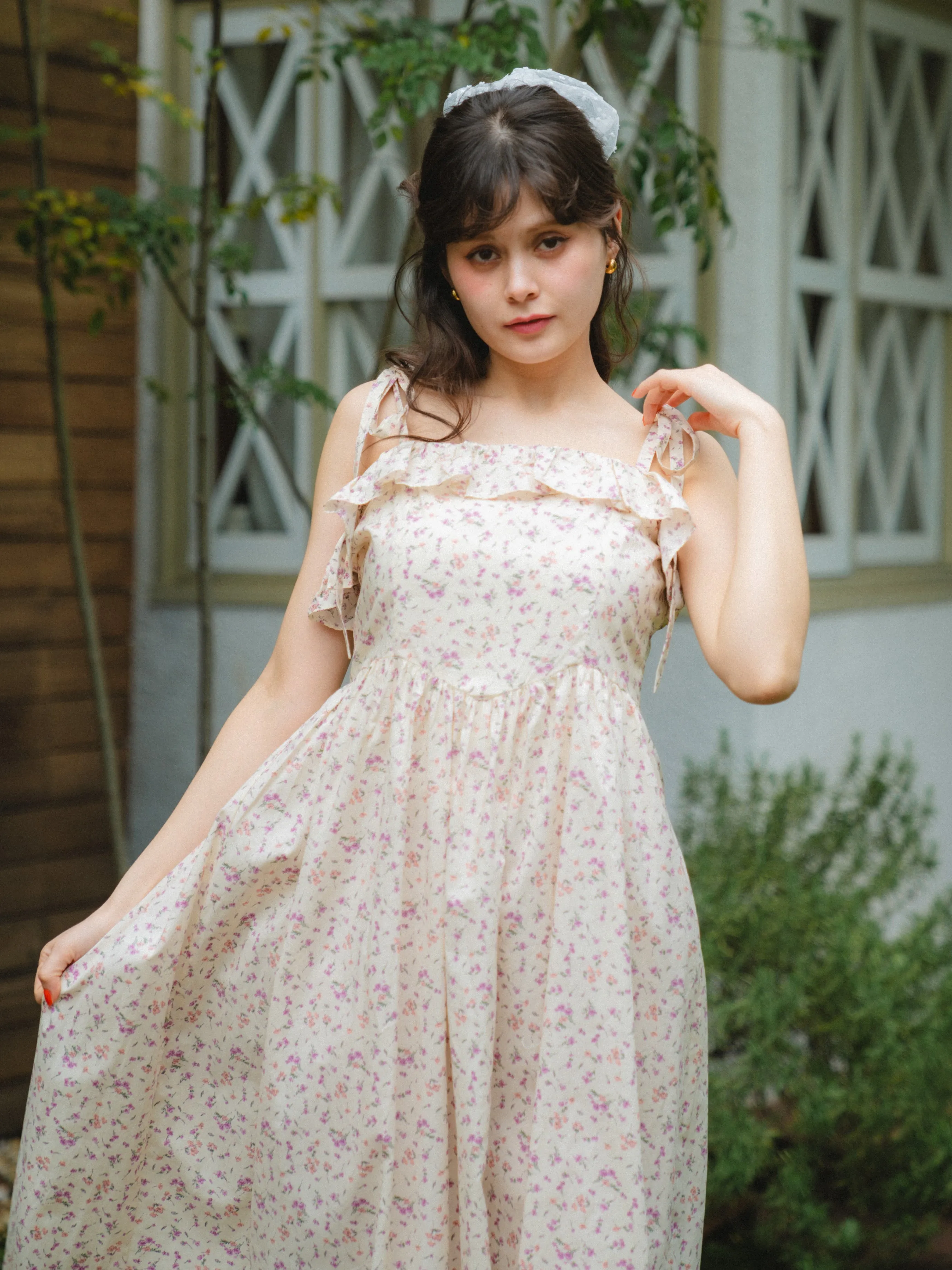 Flower Garden Long Dress