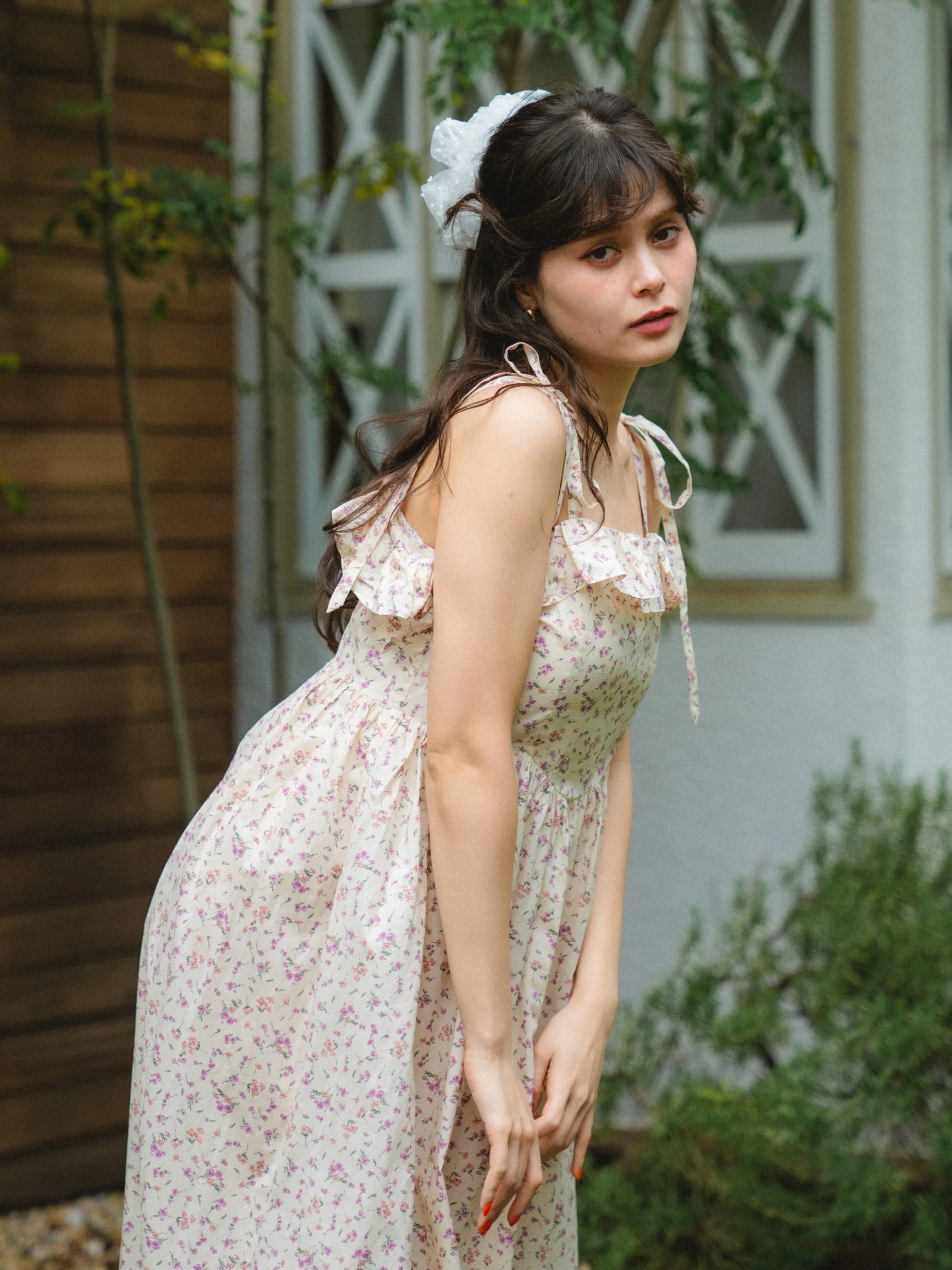 Flower Garden Long Dress