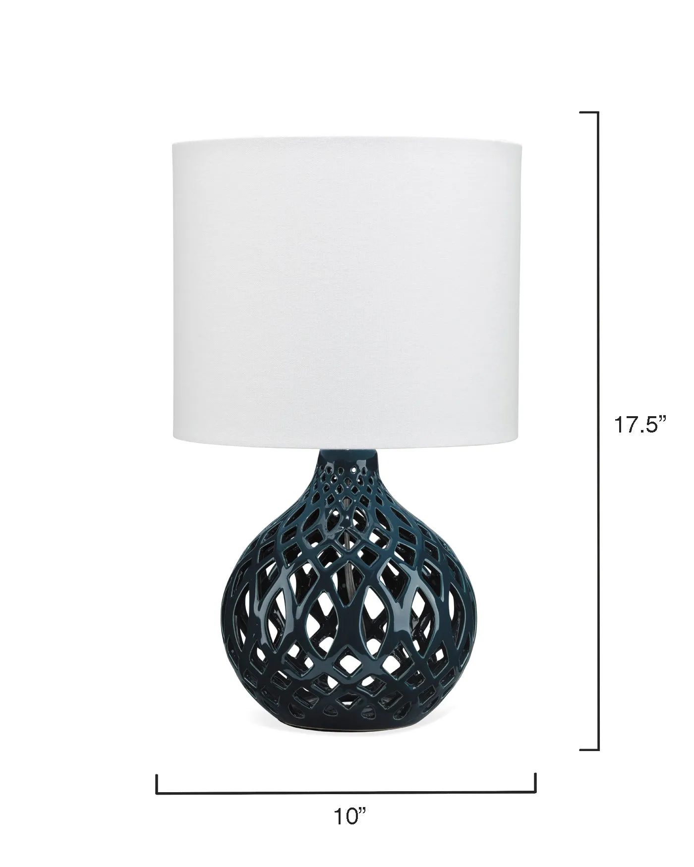 Fretwork Table Lamp