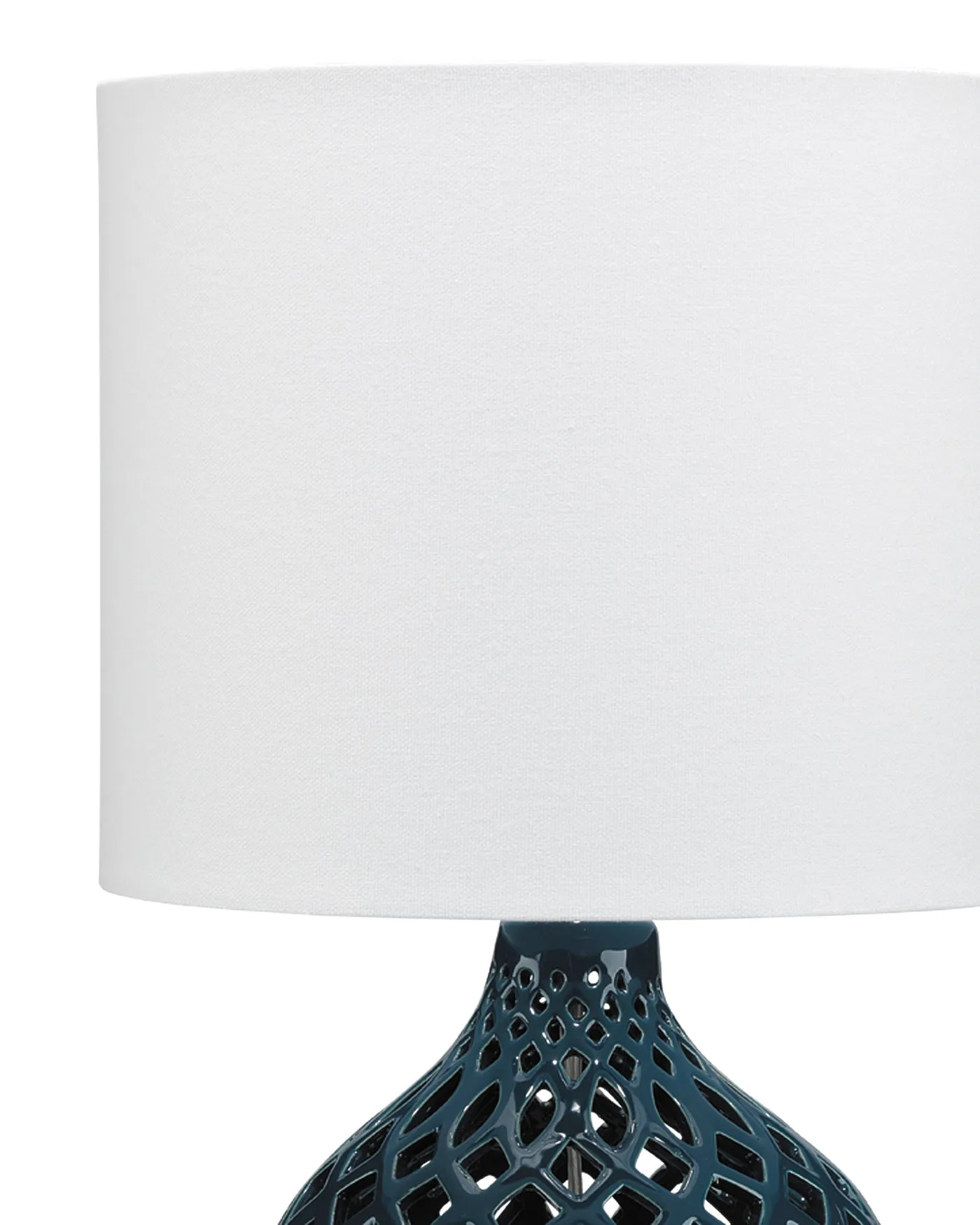 Fretwork Table Lamp