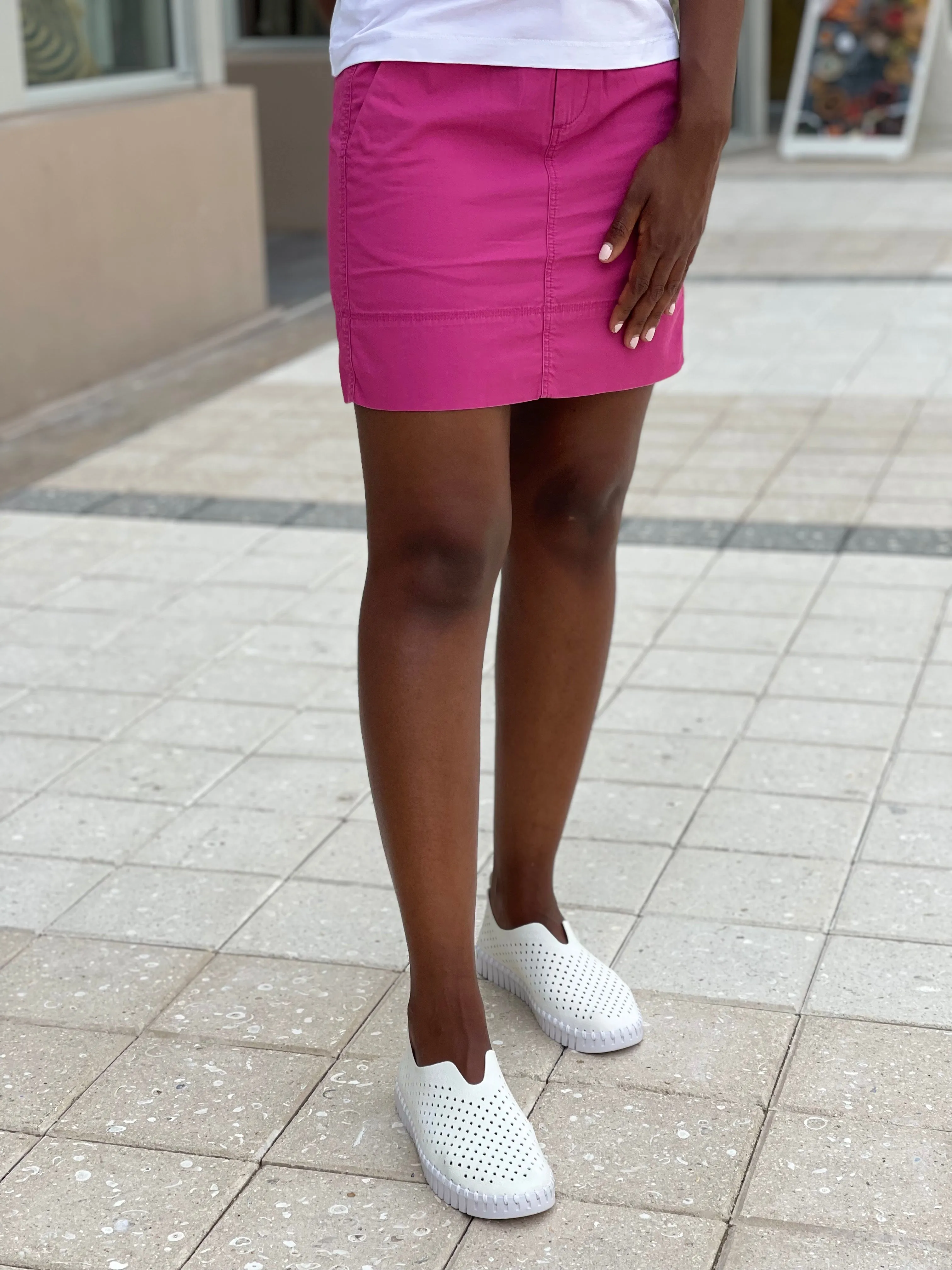 G1 Fuchsia Summer Mini Skirt