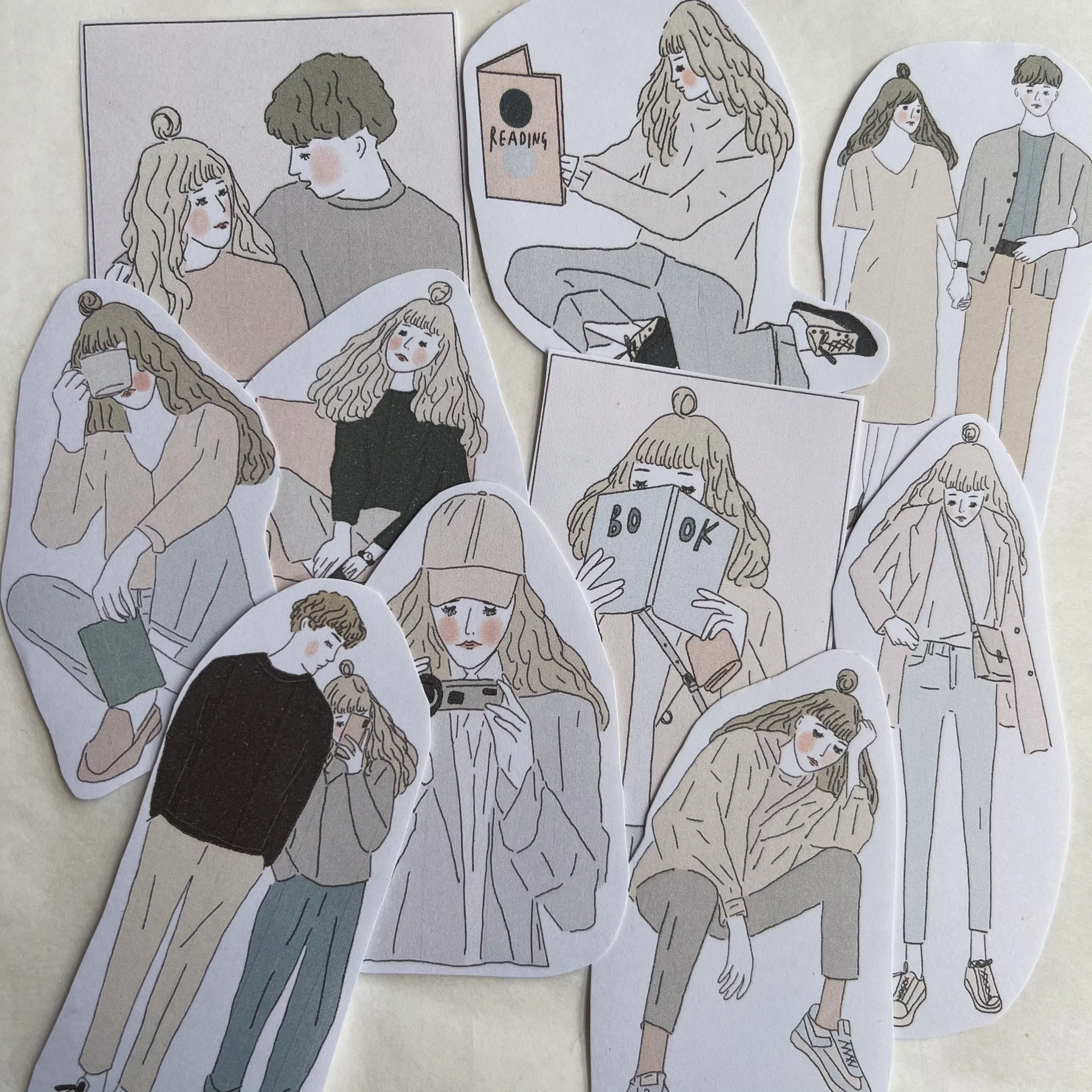 Girl's Project Stickers 027