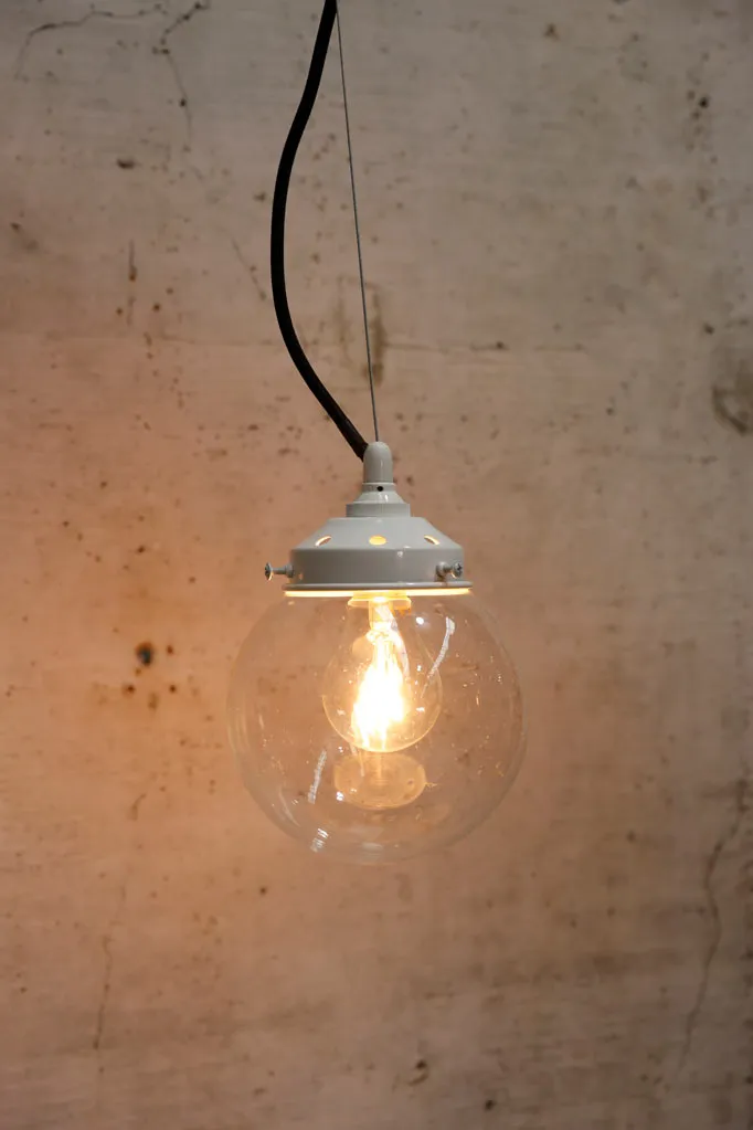 Glass Ball Cable Pendant Light