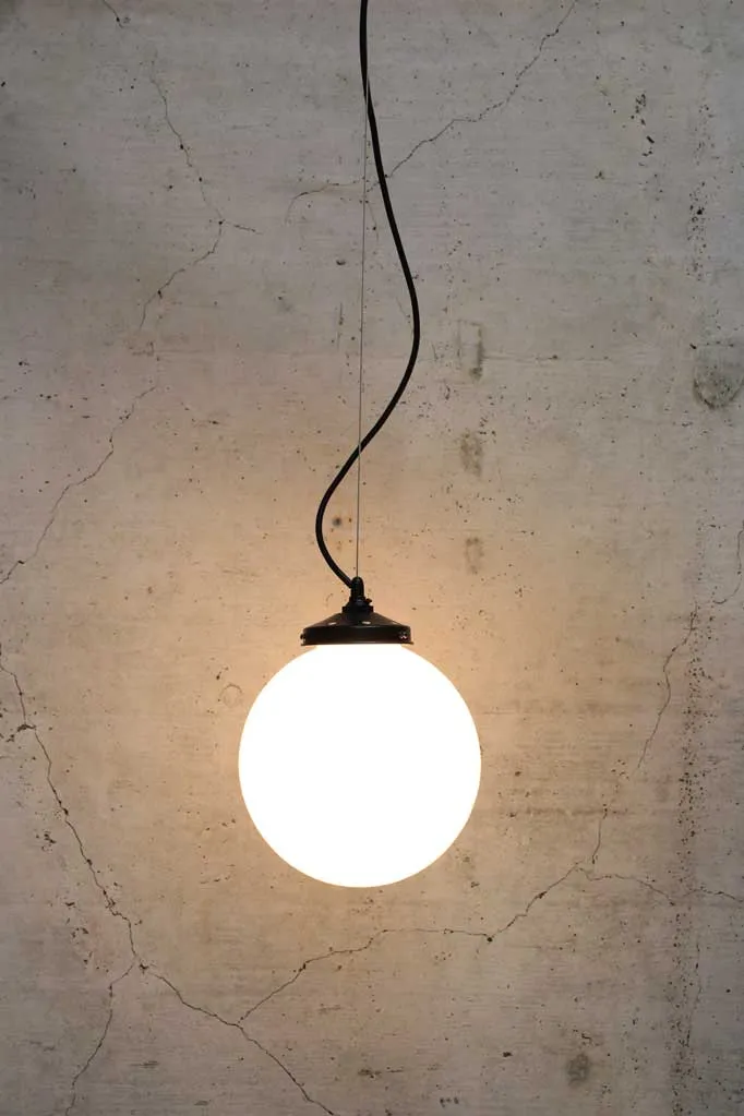 Glass Ball Cable Pendant Light