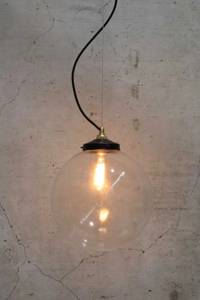 Glass Ball Cable Pendant Light