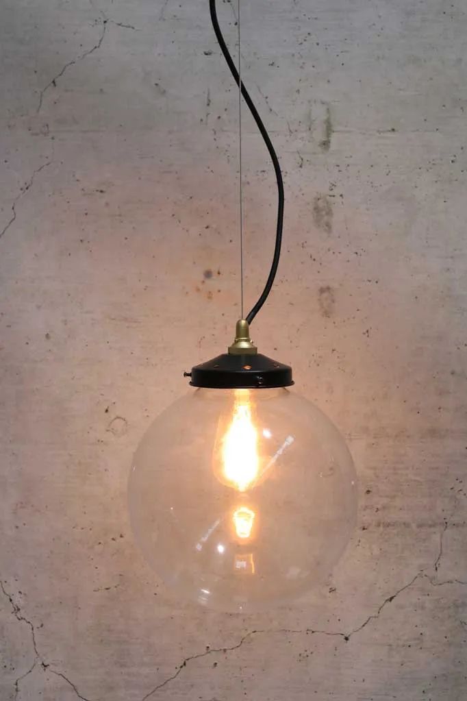 Glass Ball Cable Pendant Light